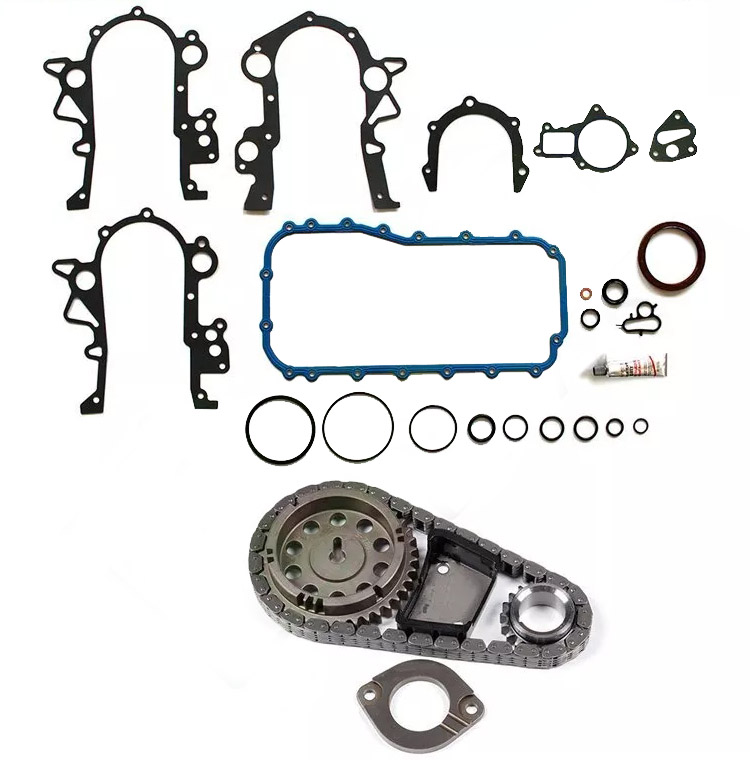 کیت زنجیر تایم W Cover Gasket 90-04 Chrysler Town Country Dodge 3.3L